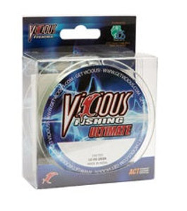 Vicious Ultimate LoVis Green Mono 330yd 8lb Vicious Ultimate LoVis Green Mono 330yd 8lb