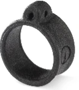 VMC Crossover Ring Black 6MM 10ct VMC Crossover Ring Black 6MM 10ct