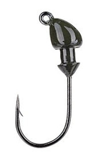 Strike King Baby Squadron Swimbait Head 5/16oz 3ct Green Pumpkin Strike King Baby Squadron Swimbait Head 5/16oz 3ct Green Pumpkin