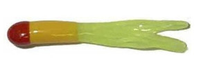 Big Bite Crappie Tubes 1.5" 10ct Red/Yellow/Chartreuse Big Bite Crappie Tubes 1.5" 10ct Red/Yellow/Chartreuse