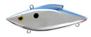 Bill Lewis Rattle Trap 3/4 Chrome Blue Back Bill Lewis Rattle Trap 3/4 Chrome Blue Back