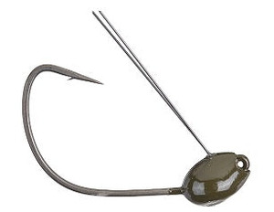 Gamakatsu Jig Head Wacky 3ct 1/16 Green Pumpkin Gamakatsu Jig Head Wacky 3ct 1/16 Green Pumpkin