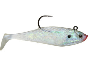 Storm WildEye Swim Shad 2" 1/8oz 3ct Pearl Storm WildEye Swim Shad 2" 1/8oz 3ct Pearl