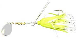 Hildebrandt Snagless Sally Nickle 1/2 Chartreuse/White Hildebrandt Snagless Sally Nickle 1/2 Chartreuse/White