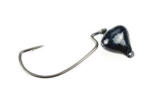 Strike King Mark Davis Jointed Structure Head 3/4oz 2ct Black/Blue Strike King Mark Davis Jointed Structure Head 3/4oz 2ct Black/Blue
