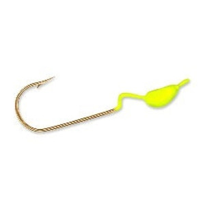 Slider Crappie Heads 18ct 1/4oz Chartreuse Slider Crappie Heads 18ct 1/4oz Chartreuse