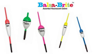 Betts Balsa Spring Float 3/4" 18ct Assorted Brite Betts Balsa Spring Float 3/4" 18ct Assorted Brite