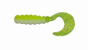 Big Bite Fat Grub 2" 10ct Acid Rain Big Bite Fat Grub 2" 10ct Acid Rain