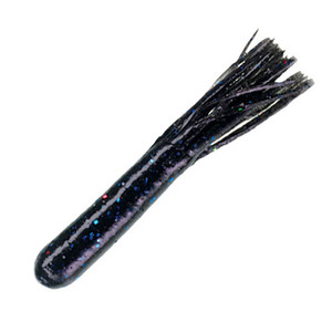 Yum Mega Tube 4" 10ct Black Blue Yum Mega Tube 4" 10ct Black Blue