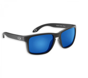 Flying Fisherman Lagoon Floating Sunglasses Matte Black Blue Mirror Flying Fisherman Lagoon Floating Sunglasses Matte Black Blue Mirror