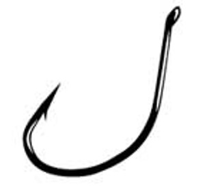Gamakatsu Drop Shot Hook Black Size 2 6ct Gamakatsu Drop Shot Hook Black Size 2 6ct