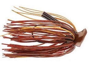 Buckeye Flat Top Finesse Jig 1/4oz Pumpkin Buckeye Flat Top Finesse Jig 1/4oz Pumpkin