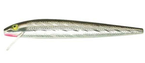 Rebel Jointed Minnow 3.5" Silver/Black Rebel Jointed Minnow 3.5" Silver/Black