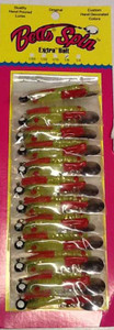 Betts Spin 1/8 Chartreuse Red Dot 12/cd Betts Spin 1/8 Chartreuse Red Dot 12/cd