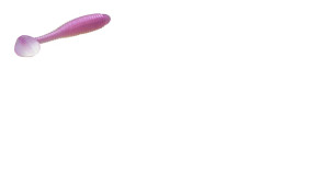Strike King Rage Swimmer 3.25" 8ct Lavender Shad Strike King Rage Swimmer 3.25" 8ct Lavender Shad