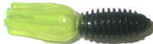 Big Bite Slab Tube 1.75" 10ct Black Chartreuse Big Bite Slab Tube 1.75" 10ct Black Chartreuse