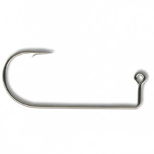 Mustad Jig Hook Round Bend Black Nickle Heavy Wire 100ct Size 4/0 Mustad Jig Hook Round Bend Black Nickle Heavy Wire 100ct Size 4/0