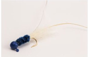Slater Original Jig 1/16 Blue/Blue/White #4 Hook 3pk Slater Original Jig 1/16 Blue/Blue/White #4 Hook 3pk