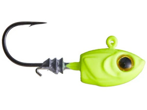 Z-MAN Micro Shad HeadZ 1/32oz Chartreuse 4pk Z-MAN Micro Shad HeadZ 1/32oz Chartreuse 4pk