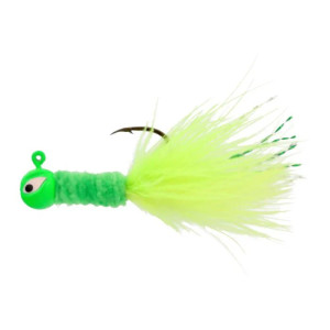 Eagle Claw Crappie Jig Maribou 1/16 Chart/Chart 6ct Eagle Claw Crappie Jig Maribou 1/16 Chart/Chart 6ct