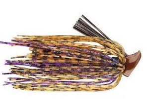 Buckeye Flat Top Finesse Jig 3/8oz Peanut Butter & Jelly Buckeye Flat Top Finesse Jig 3/8oz Peanut Butter & Jelly
