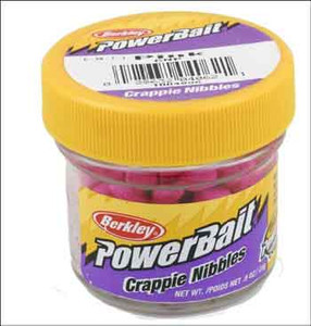 Berkley Crappie Nibbles .90oz Pink Berkley Crappie Nibbles .90oz Pink