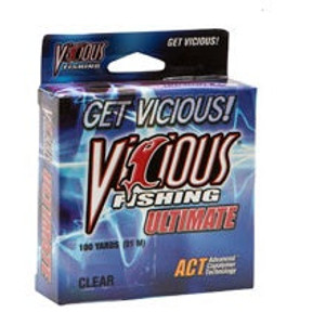 Vicious Ultimate Clear Mono 100yd 20lb Vicious Ultimate Clear Mono 100yd 20lb