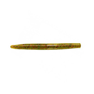Yum Dinger 5" 8ct Green Pumpkin Neon Yum Dinger 5" 8ct Green Pumpkin Neon