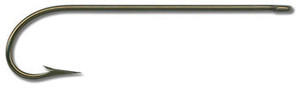 Mustad Carlisle Hook Bronze 100ct Size 8 Mustad Carlisle Hook Bronze 100ct Size 8