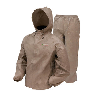 Frogg Toggs DriDucks Rainsuit/Khaki 2X-Large Frogg Toggs DriDucks Rainsuit/Khaki 2X-Large