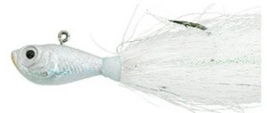 Spro Bucktail Jig 1/2oz White Spro Bucktail Jig 1/2oz White