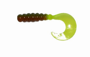 Big Bite Fat Grub 2" 10ct Green Weenie Big Bite Fat Grub 2" 10ct Green Weenie
