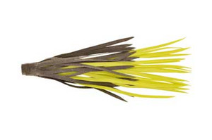 H&H Rubber Skirts Large 3ct Black/Chartreuse H&H Rubber Skirts Large 3ct Black/Chartreuse