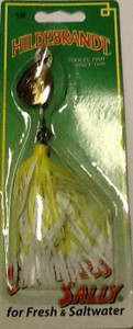 Hildebrandt Snagless Sally Nickle 1/4 Chartreuse/White Hildebrandt Snagless Sally Nickle 1/4 Chartreuse/White