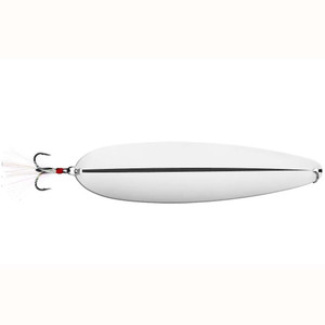 Nichols 9" Ben Parker Magnum Flutter Spoon 3.5oz Silver Chrome Nichols 9" Ben Parker Magnum Flutter Spoon 3.5oz Silver Chrome