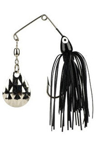 Strike King Mini King Spinnerbait 1/8 oz. Black Strike King Mini King Spinnerbait 1/8 oz. Black