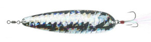 Nichols 4" Flutter Spoon 3/4oz Shatter Glass Scale Nichols 4" Flutter Spoon 3/4oz Shatter Glass Scale