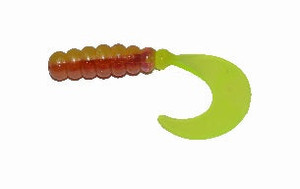 Big Bite Fat Grub 2" 10ct Yellow Jacket Big Bite Fat Grub 2" 10ct Yellow Jacket