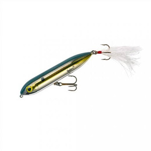 Heddon Super Spook Jr Feathered 3.5" 1/2oz Foxy Momma Heddon Super Spook Jr Feathered 3.5" 1/2oz Foxy Momma