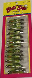 Betts Spin 1/8 Chartreuse Craw Glitter 12/cd Betts Spin 1/8 Chartreuse Craw Glitter 12/cd