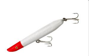 Cordell Pencil Popper 3/4oz 4.5" Pearl Red Head Cordell Pencil Popper 3/4oz 4.5" Pearl Red Head