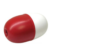 TH Marine Marker Bouy 5" Red/White TH Marine Marker Bouy 5" Red/White