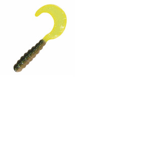 Kalins Triple Threat Grub 2" 10ct Tenn Shad Chart Tail Kalins Triple Threat Grub 2" 10ct Tenn Shad Chart Tail