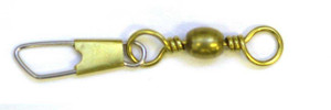 FJ Neil Brass Snap Swivel Size 5 12ct FJ Neil Brass Snap Swivel Size 5 12ct