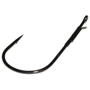 Gamakatsu Heavy Cover Worm Hook Black Size 3/0 4ct Gamakatsu Heavy Cover Worm Hook Black Size 3/0 4ct
