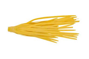 H&H Rubber Skirts Large 3ct Yellow H&H Rubber Skirts Large 3ct Yellow