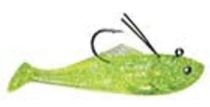 Yum Sweet Cheeks 4" Chartreuse Silver 3ct Yum Sweet Cheeks 4" Chartreuse Silver 3ct