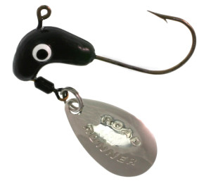 Blakemore Road Runner Heads 1/16oz Bulk Black 10ct Blakemore Road Runner Heads 1/16oz Bulk Black 10ct