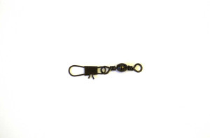 Eagle Claw Swivel Black Barrel w/Interlock Snap 12ct/12pk Size 5 Eagle Claw Swivel Black Barrel w/Interlock Snap 12ct/12pk Size 5