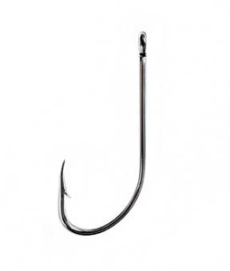 Eagle Claw Nickle Offset Hook 100 Size 1/0 Eagle Claw Nickle Offset Hook 100 Size 1/0